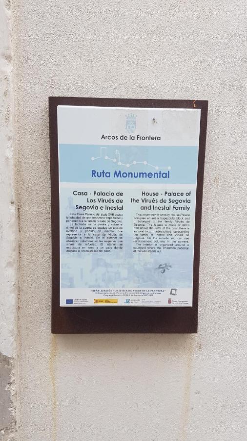 Casa-Palacio La Casa Empeno En Centro Historico Arcos de la Frontera Exterior foto